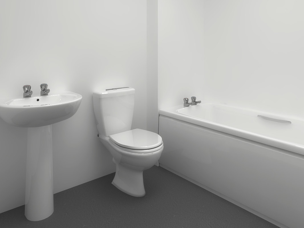 twyford bathroom 3d model